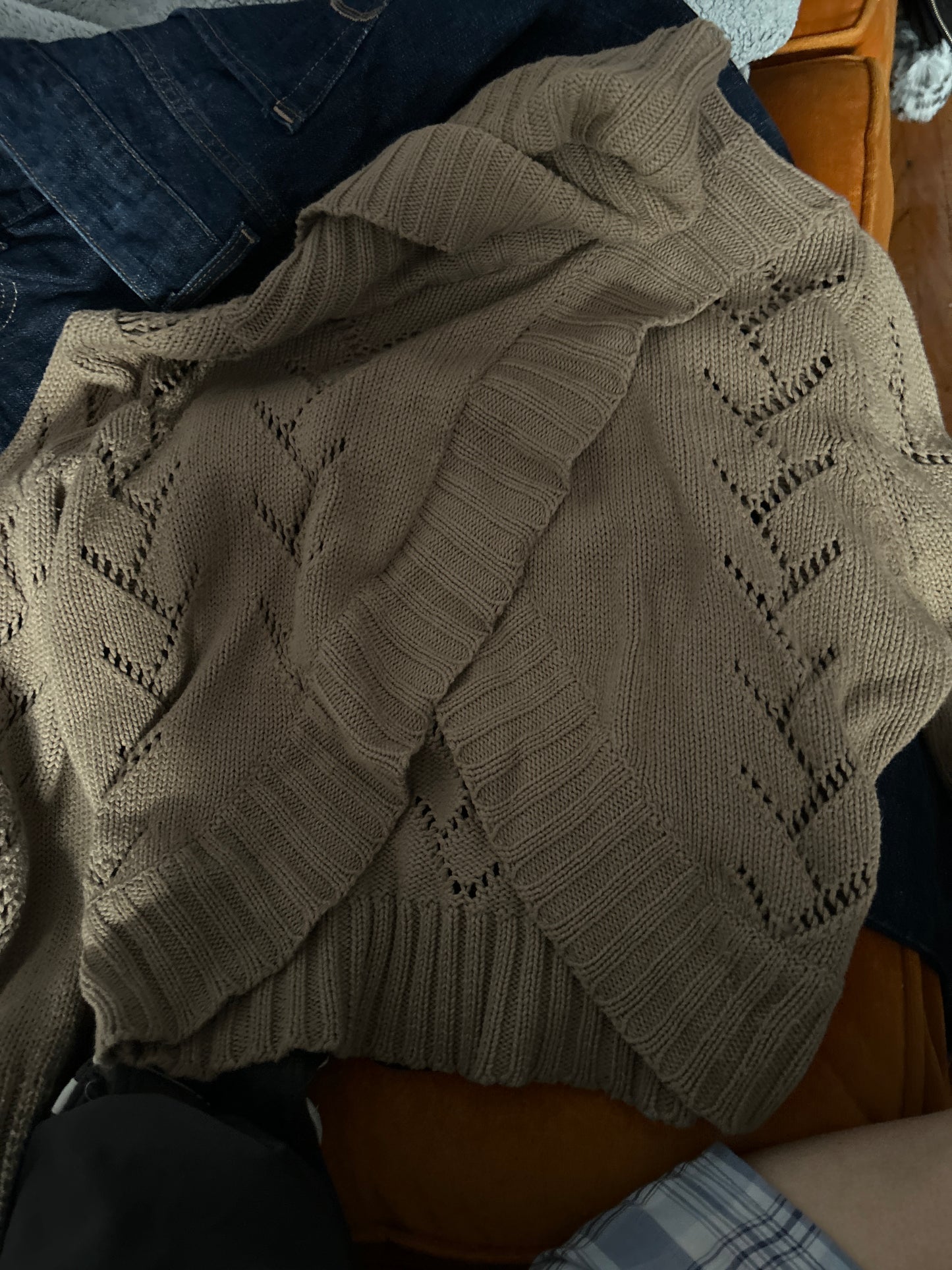 Tan sweater