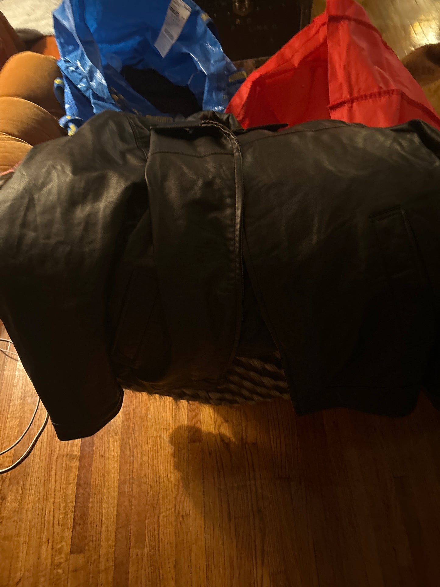 Tommy Hilfiger faux leather jacket