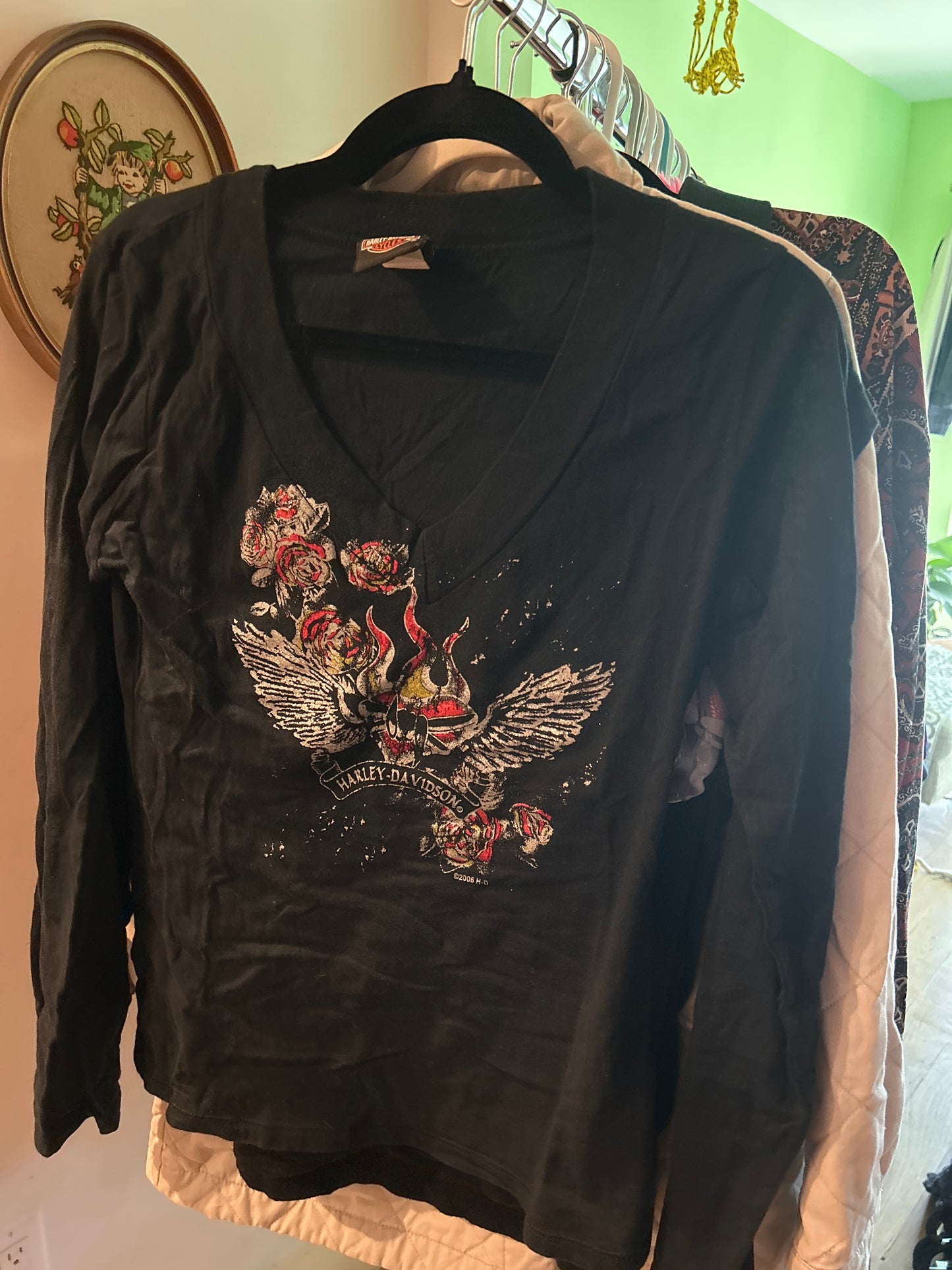 Harley Davidson V-neck
