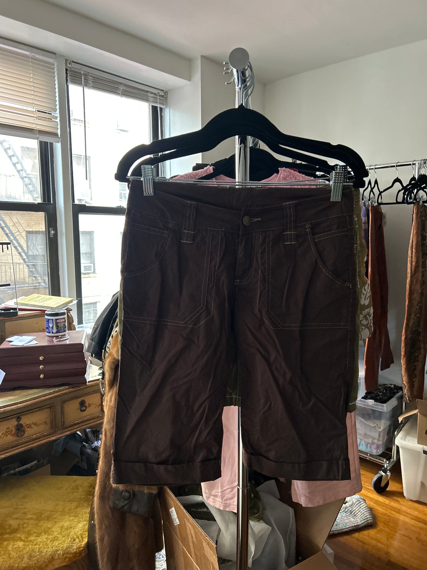 Therapy brown long short 01508R