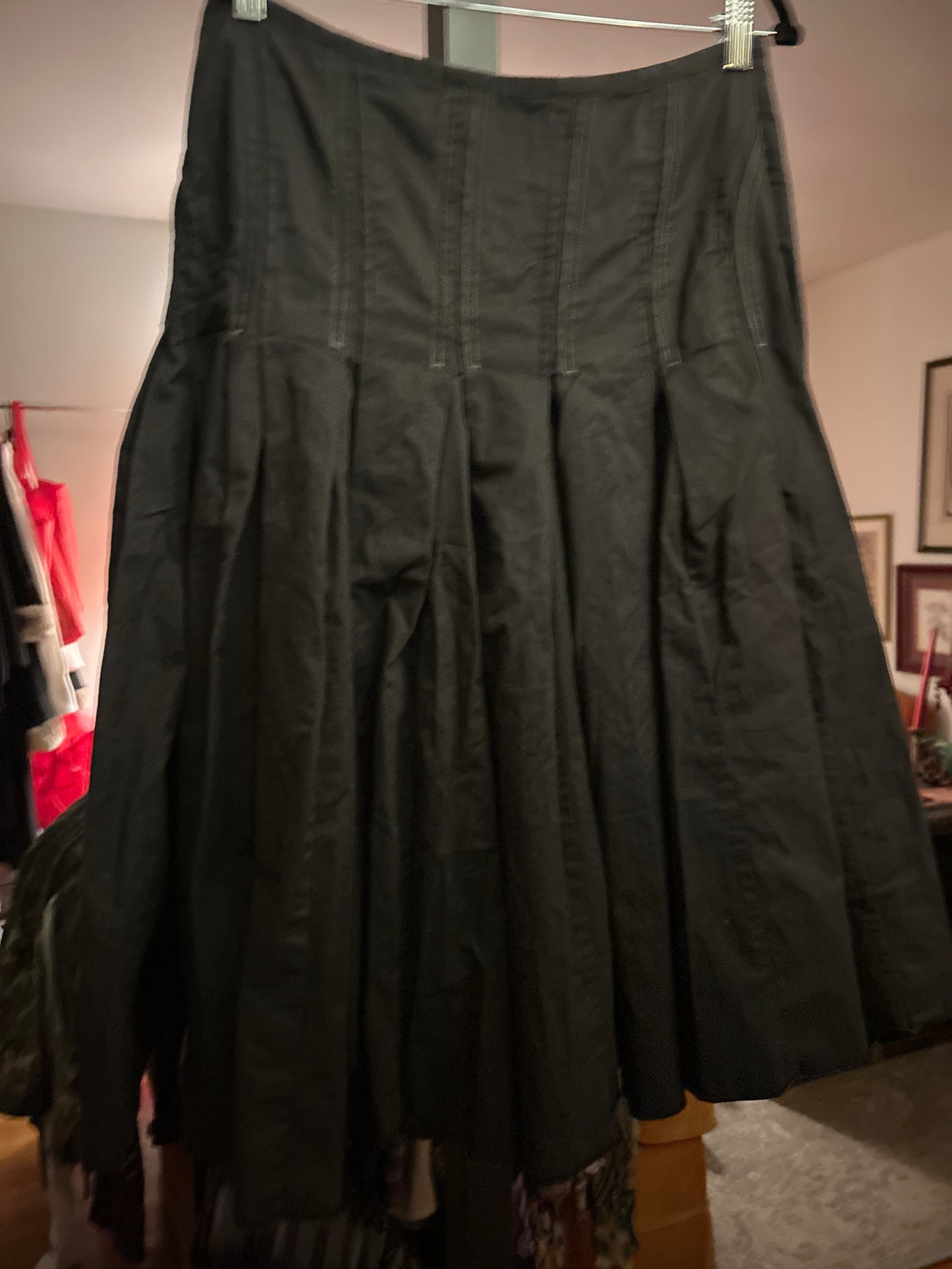 Yaya black skirt 0150C3