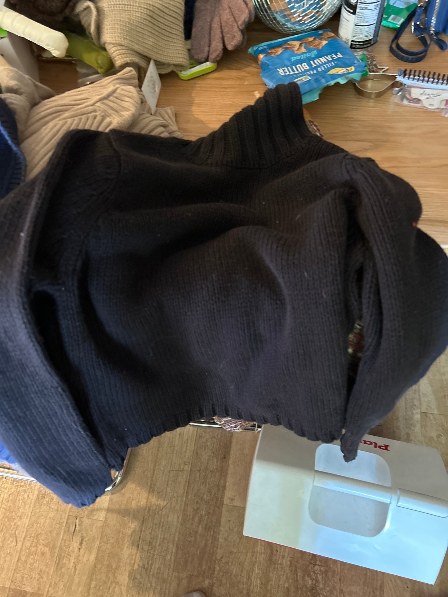 Route 66 black turtleneck