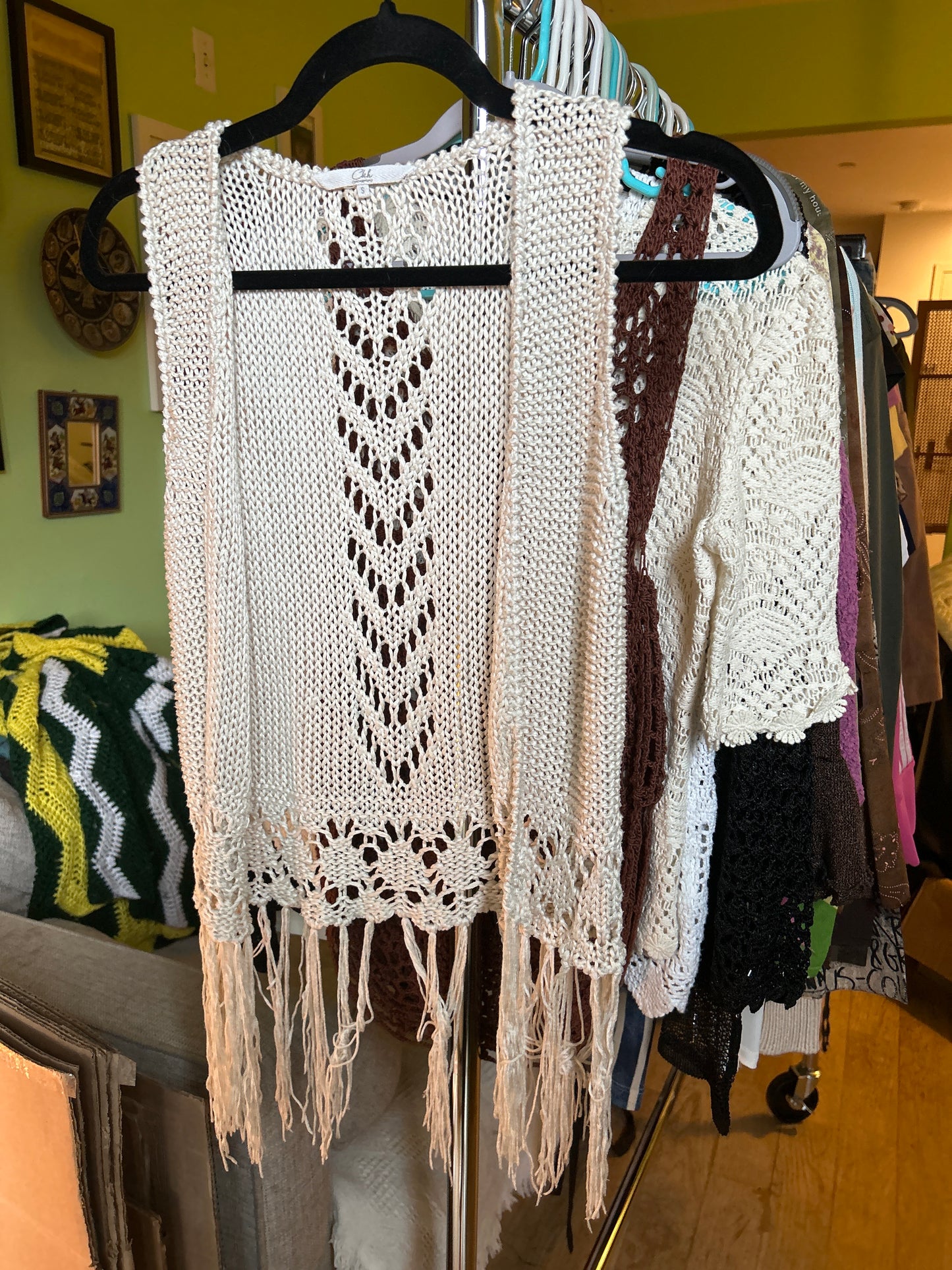 Crochet vest