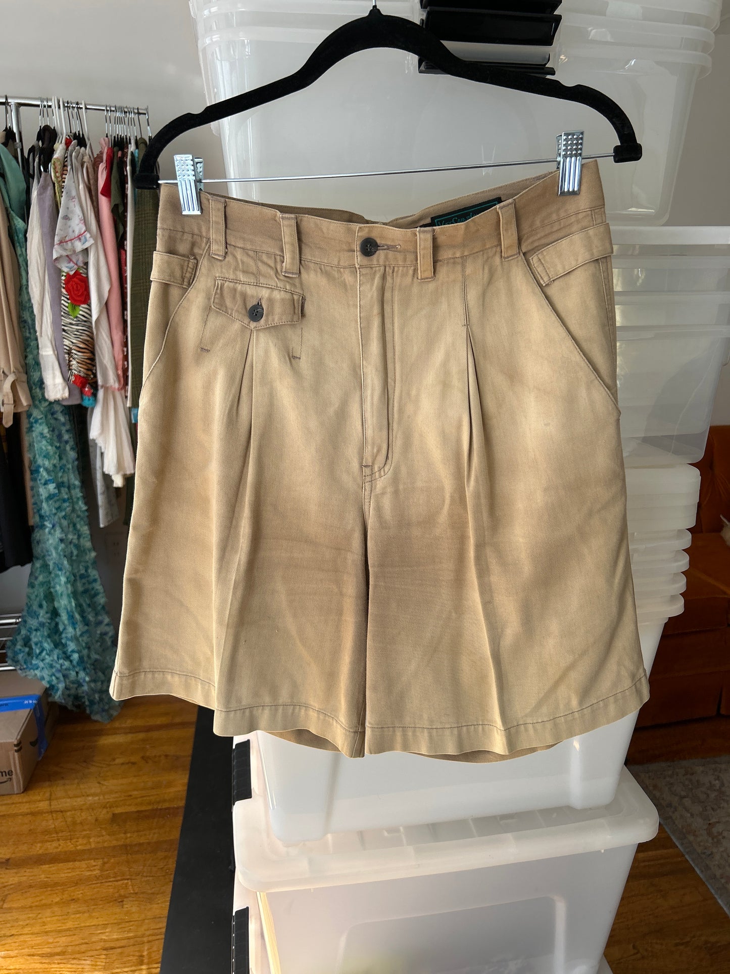 YSL beige shorts JM 322