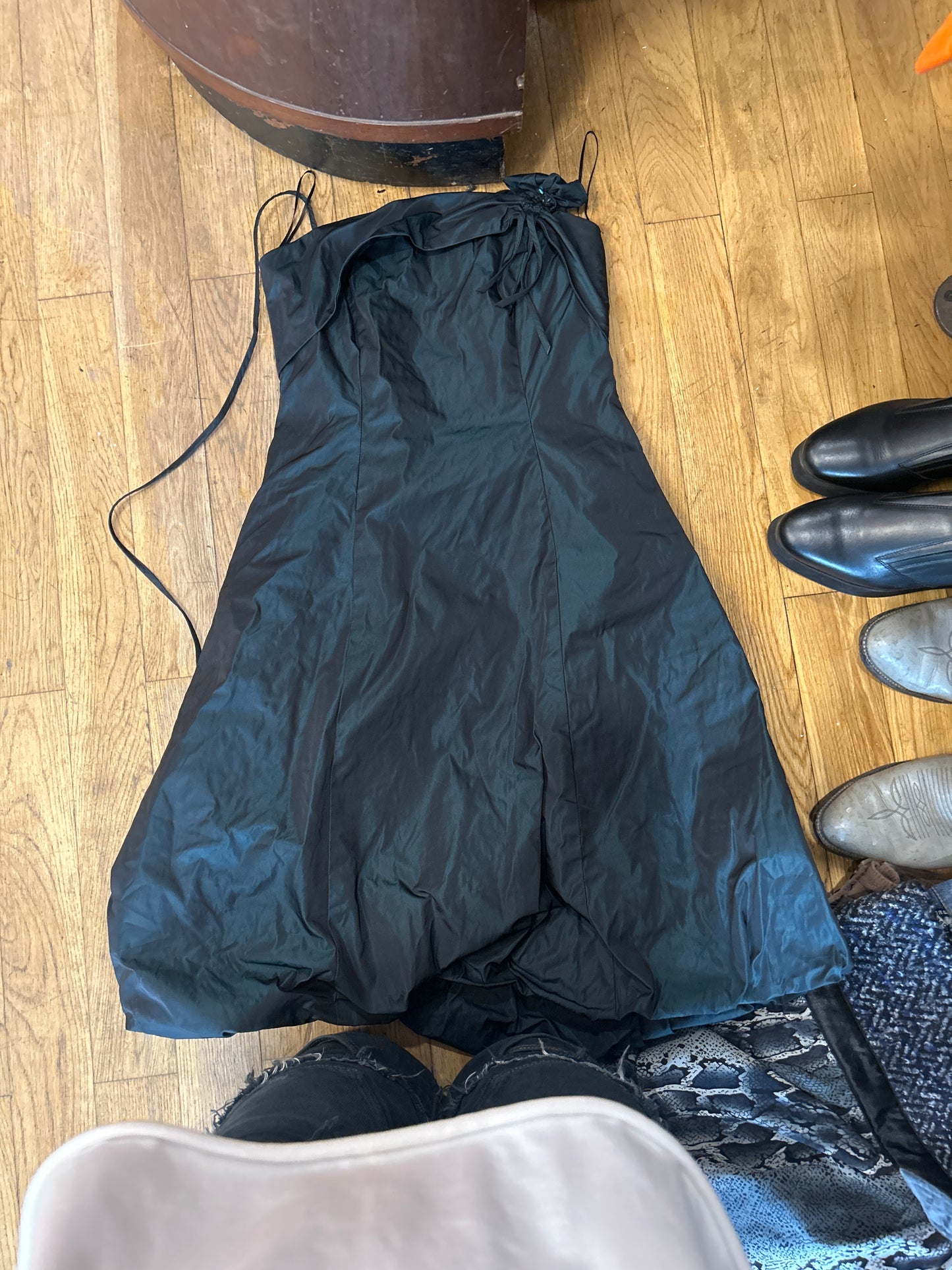Sixth sense black dress with bubble skirt