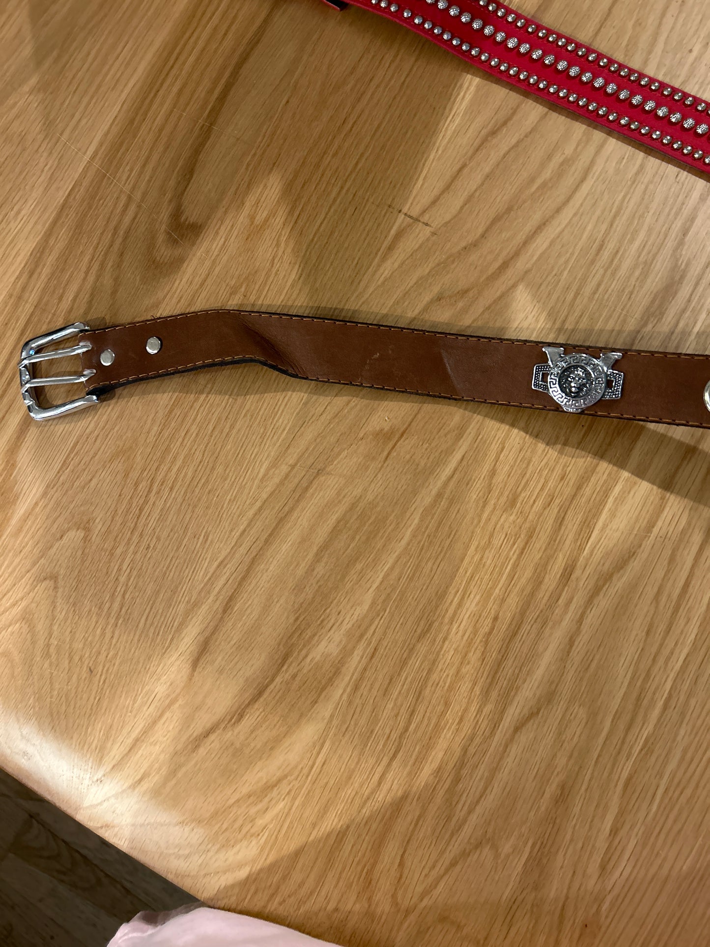 Studded V belt