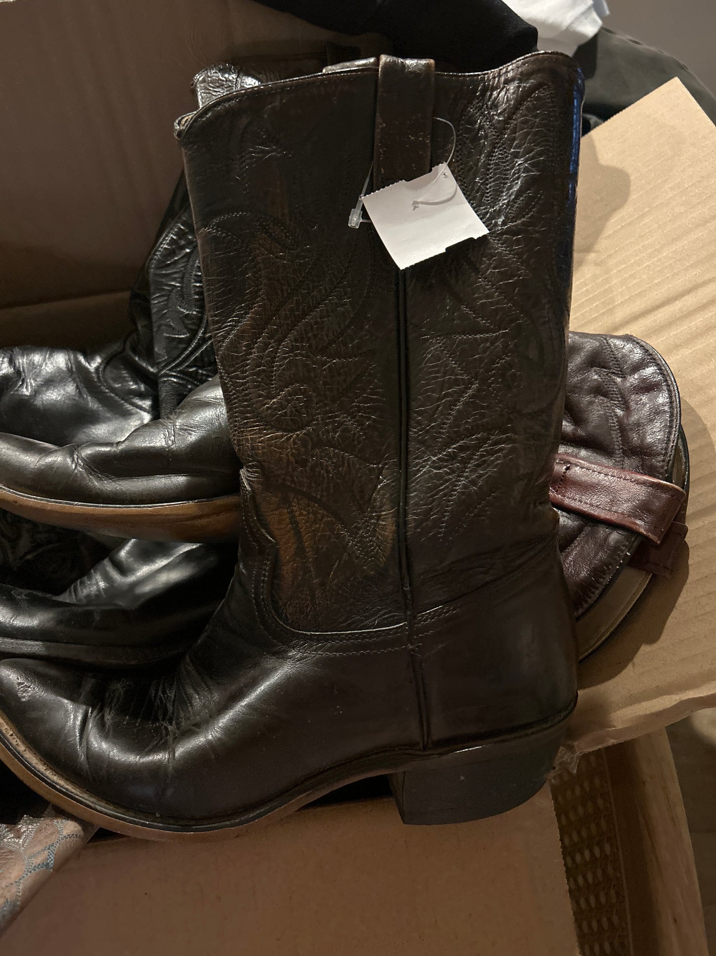 STREET RAT - brown cowboy boots