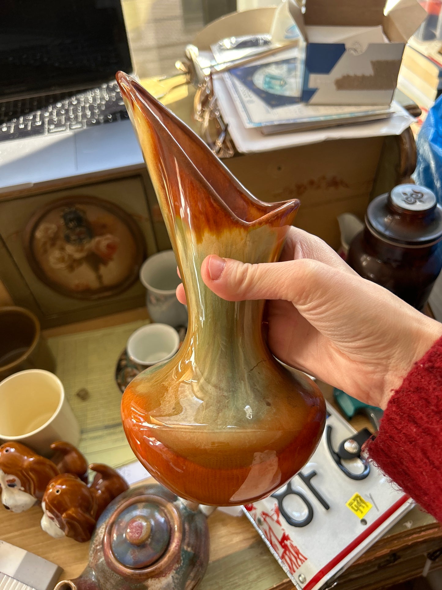 Royal Haeger "eccentric" vase