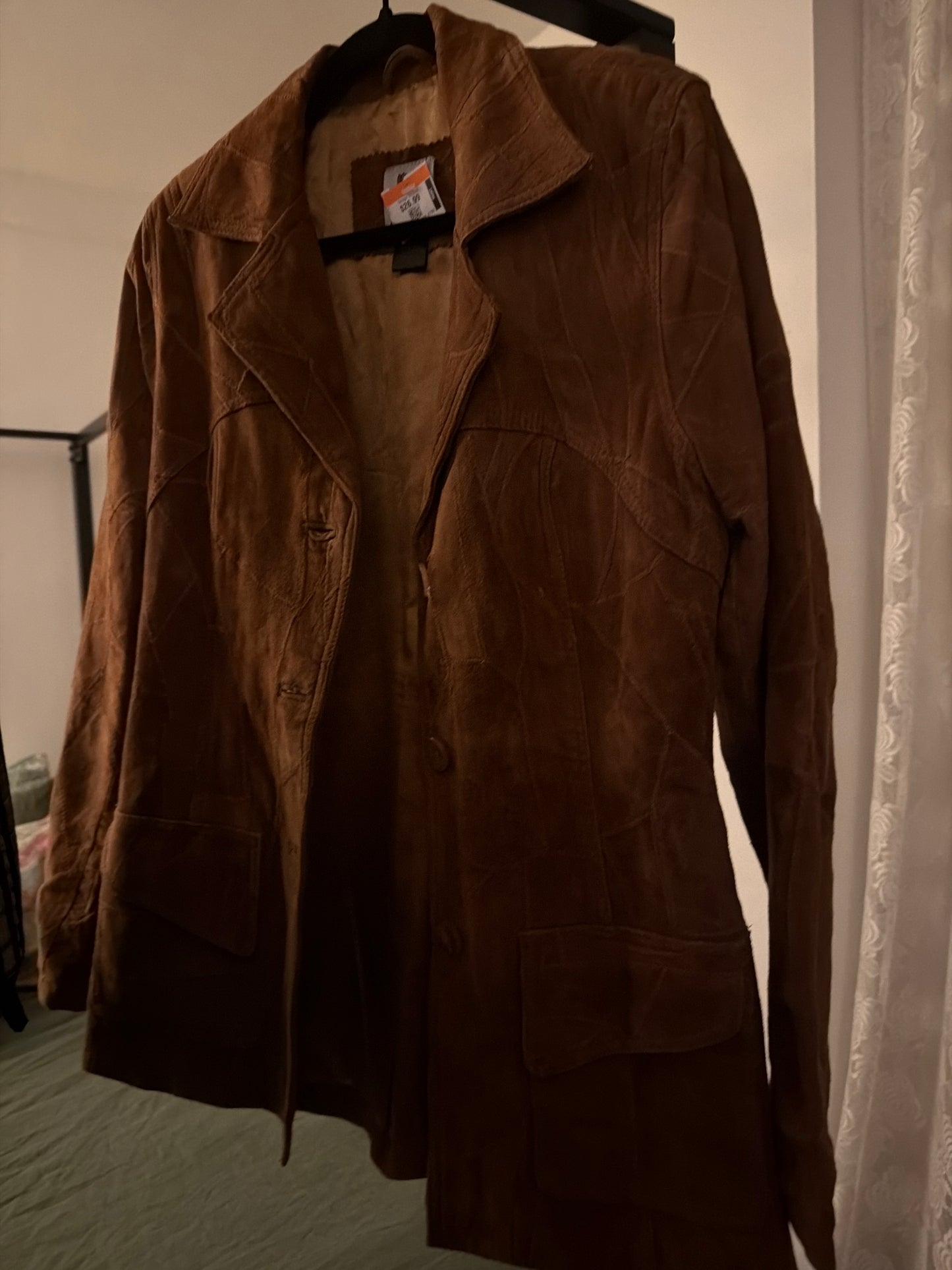Corbett patchwork leather jacket