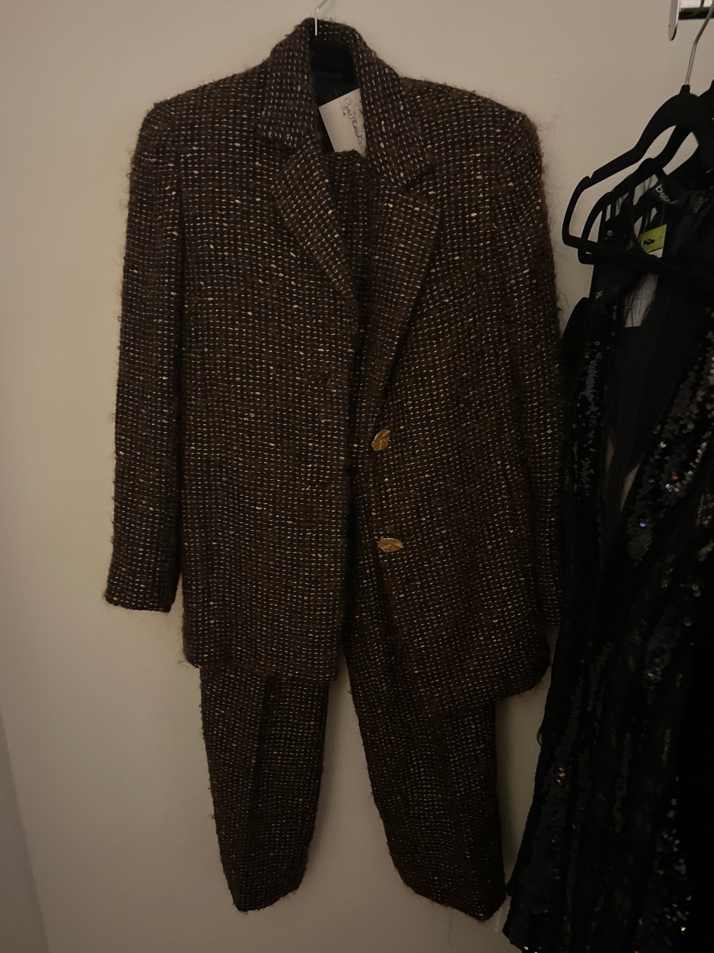 JM 3 piece tweed suit 117