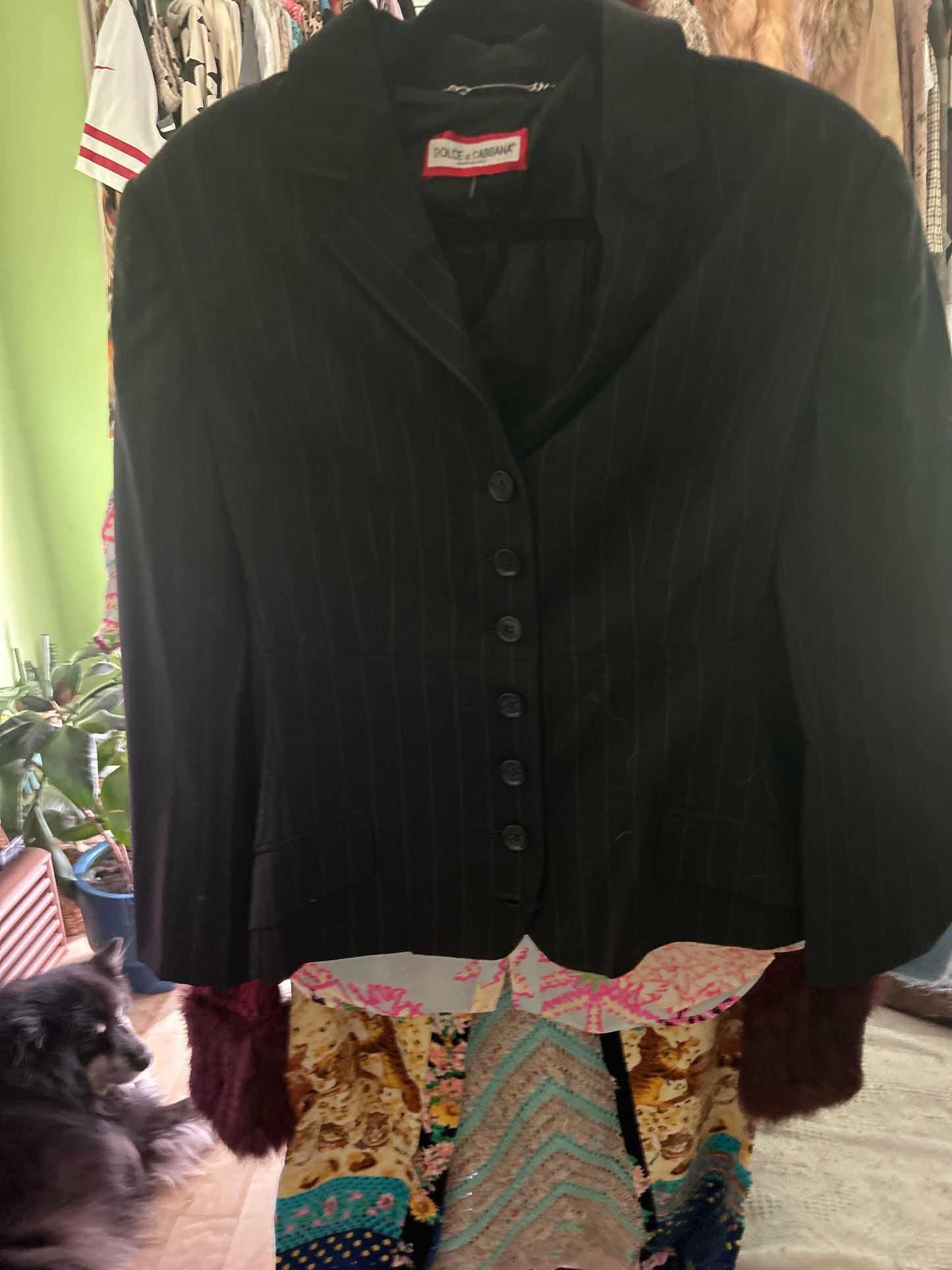 Dolce & Gabbana pinstripe blazer
