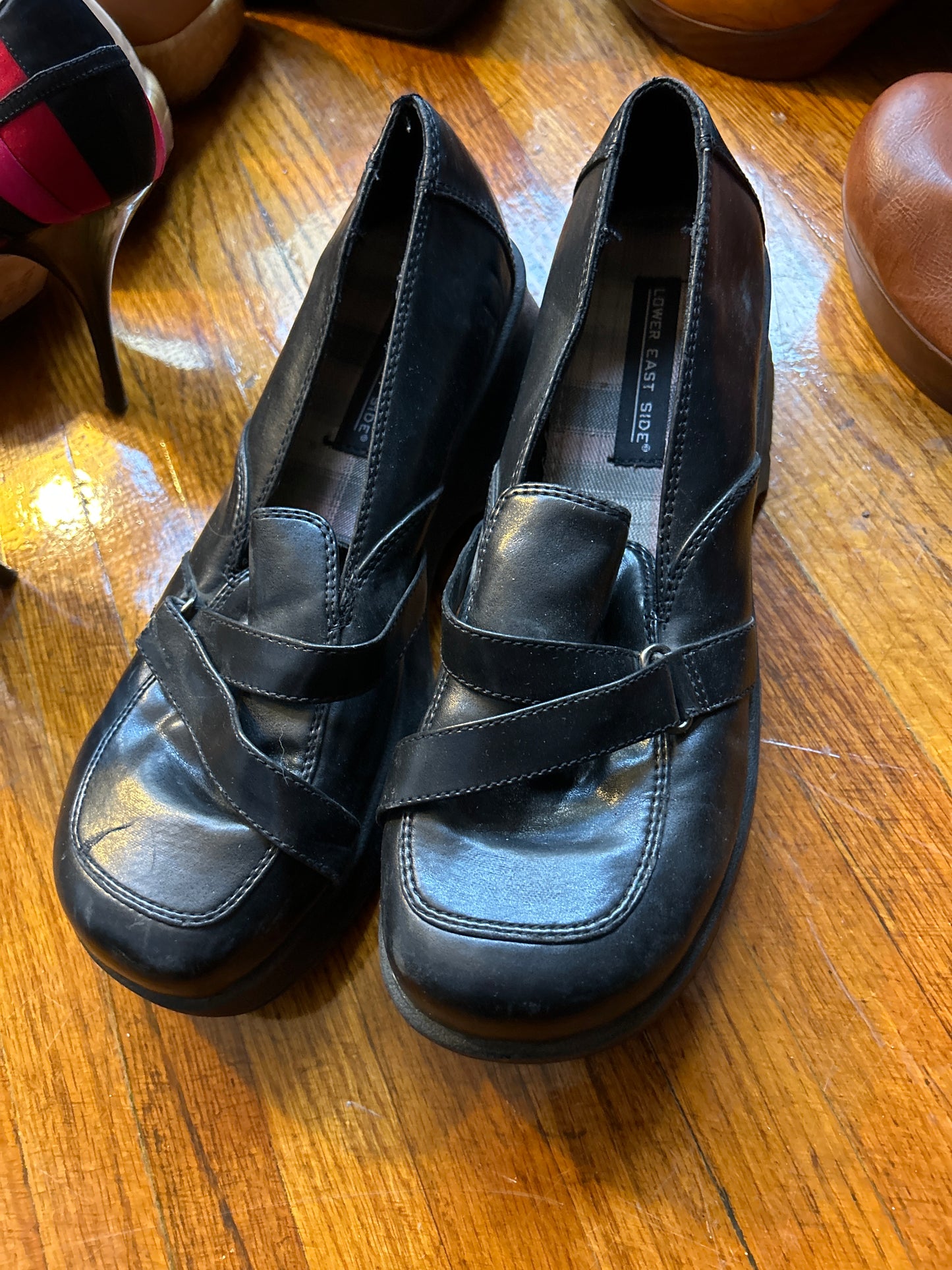 Street rat lower east side black loafer sz 9