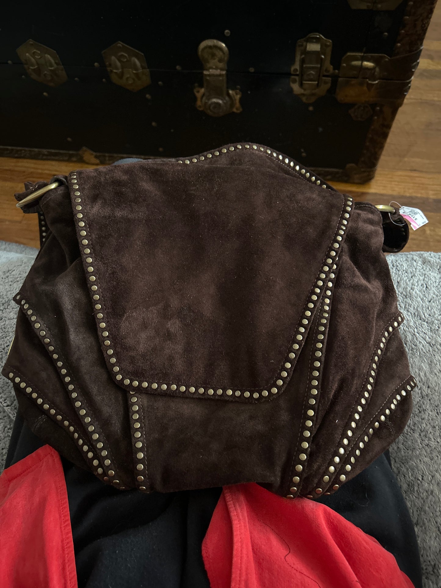 Kooba brown suede bag