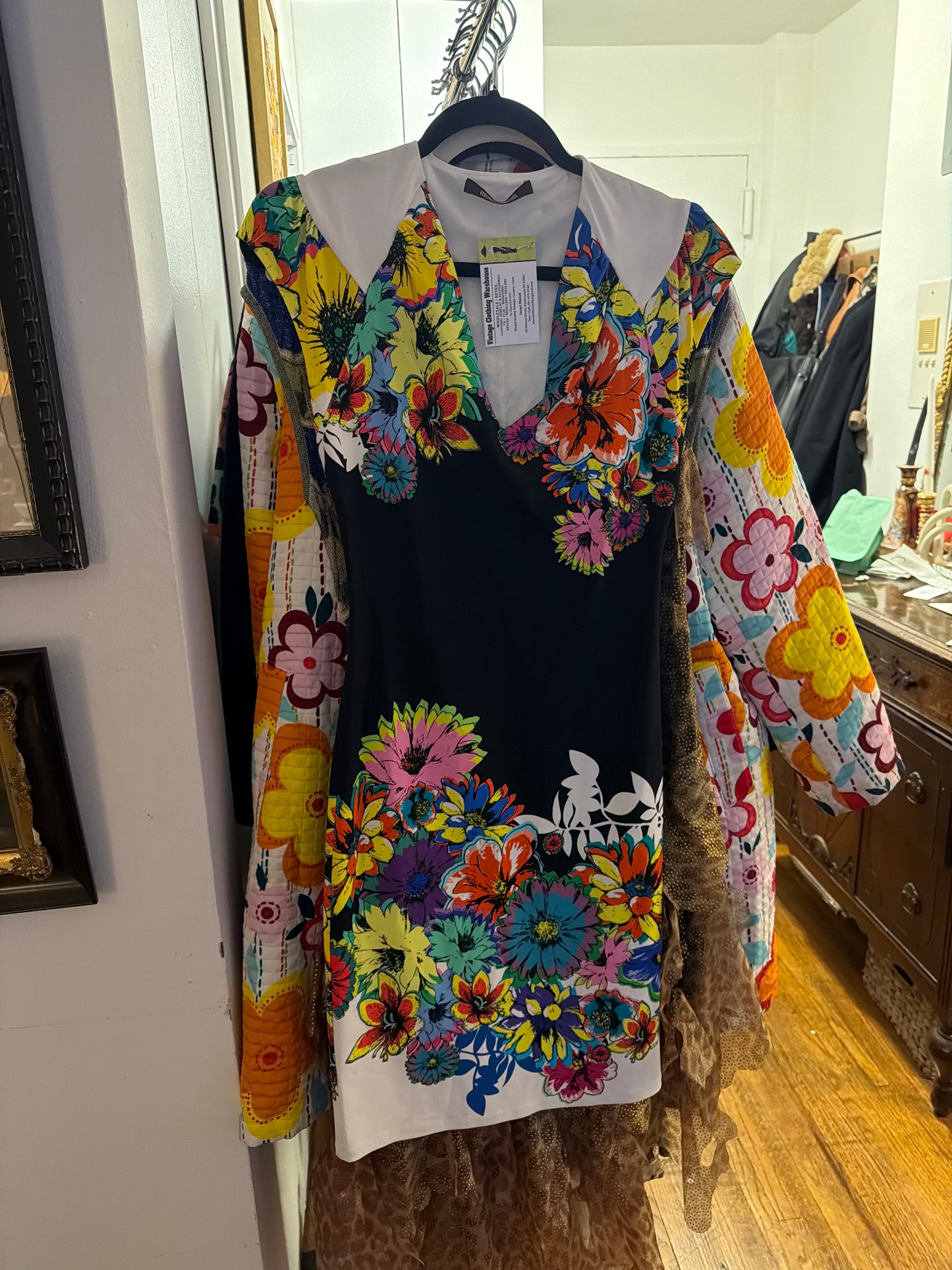 Roberto Cavalli floral dress JM 17B