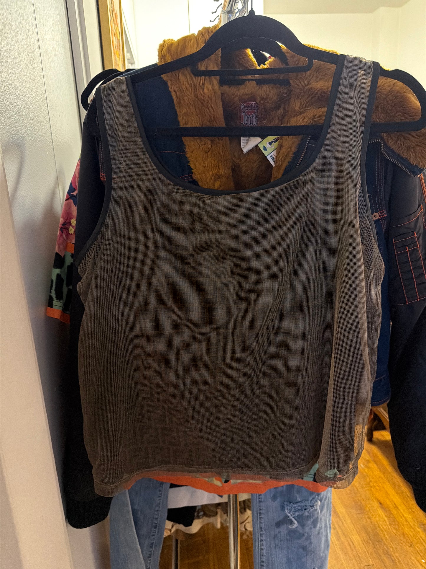 Fendi zucca top JM 9B