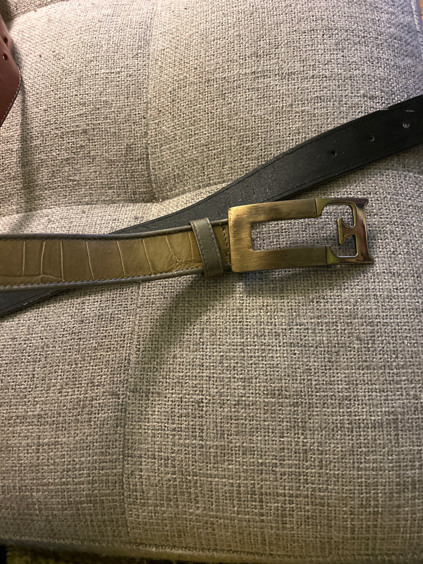 Sage escada belt