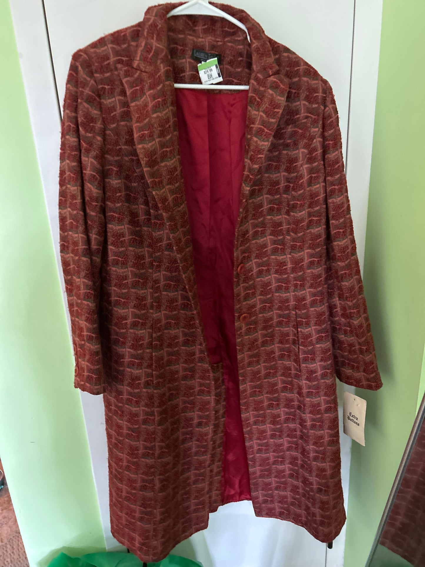 Lauren Taylor red jacket