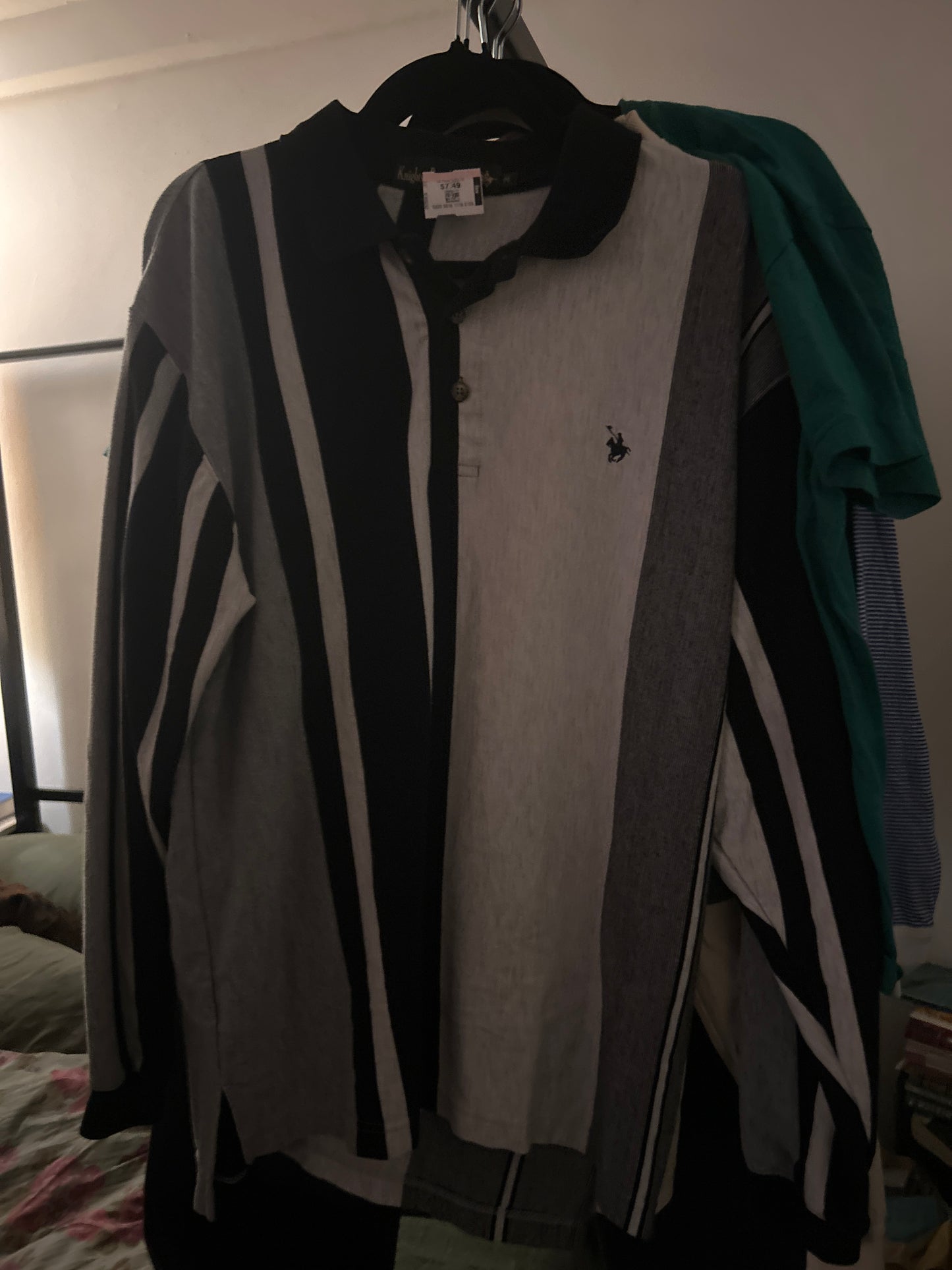 Knights of the Round Table striped long sleeve