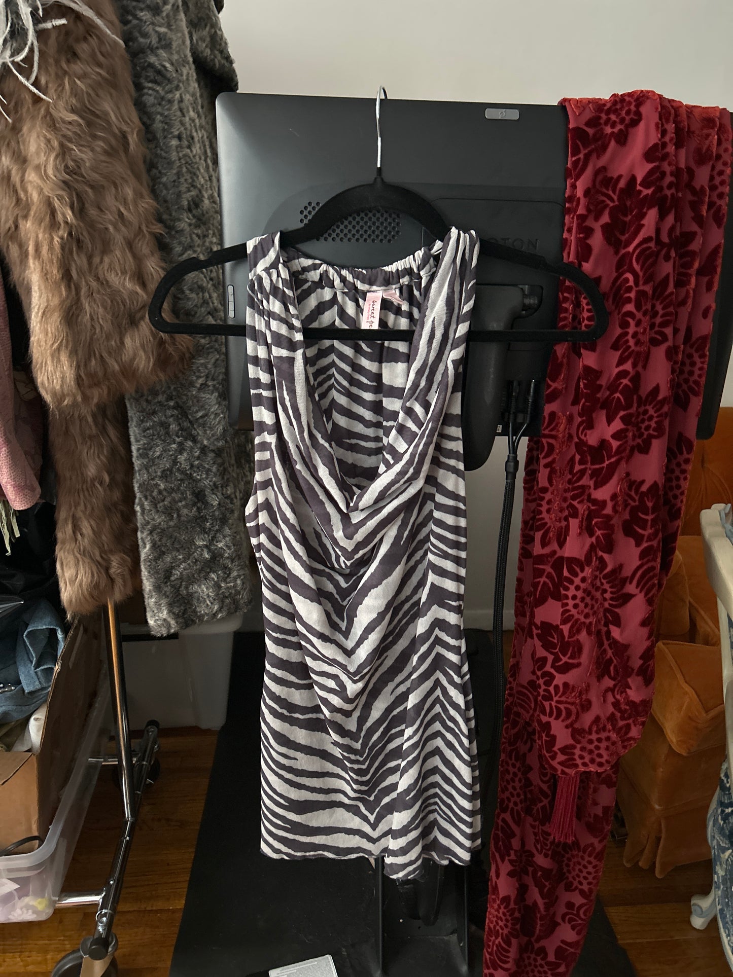 Sweet pea zebra tank 01508A