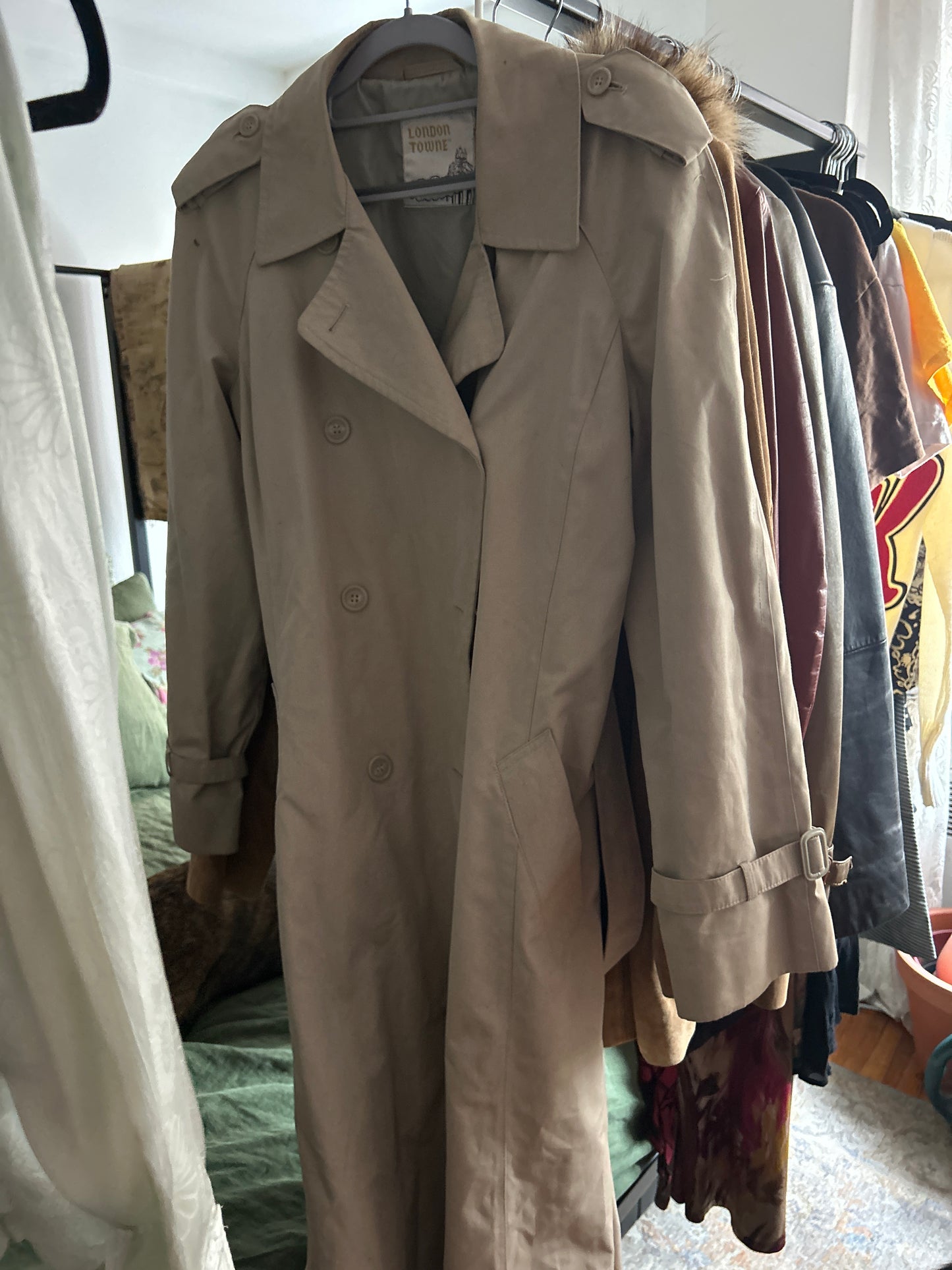 London Towne trench coat