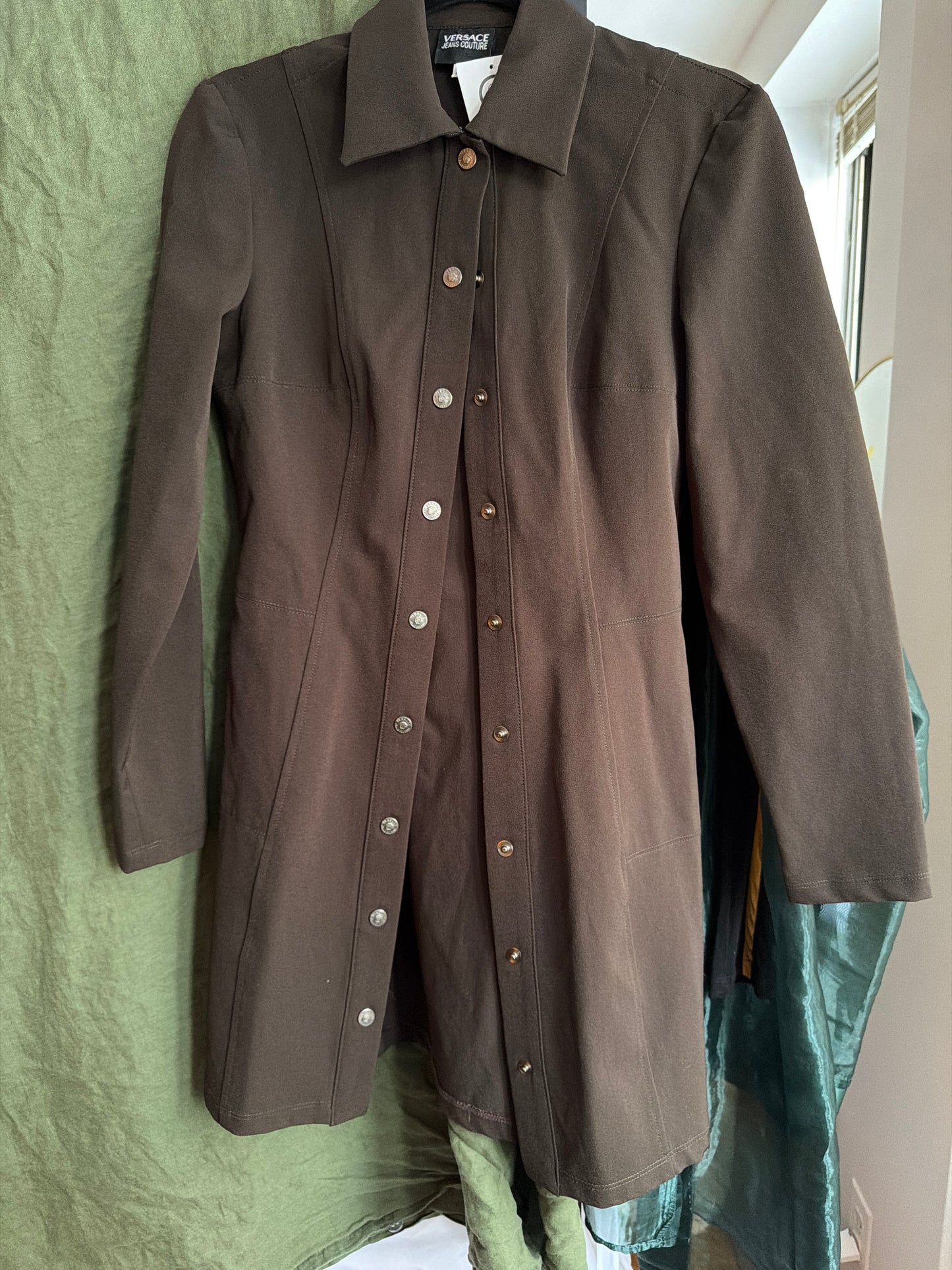 Versace jeans couture shirt dress