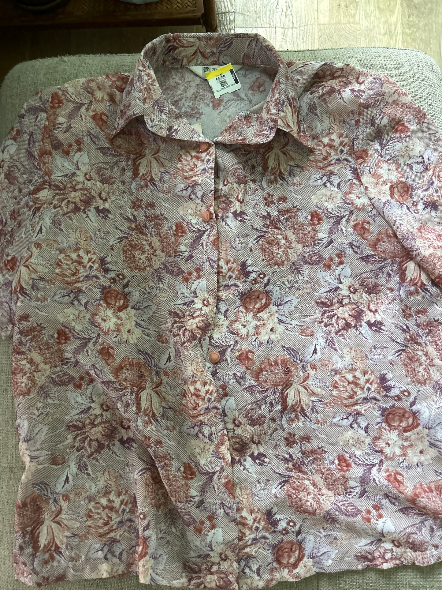 Richness fashion floral top