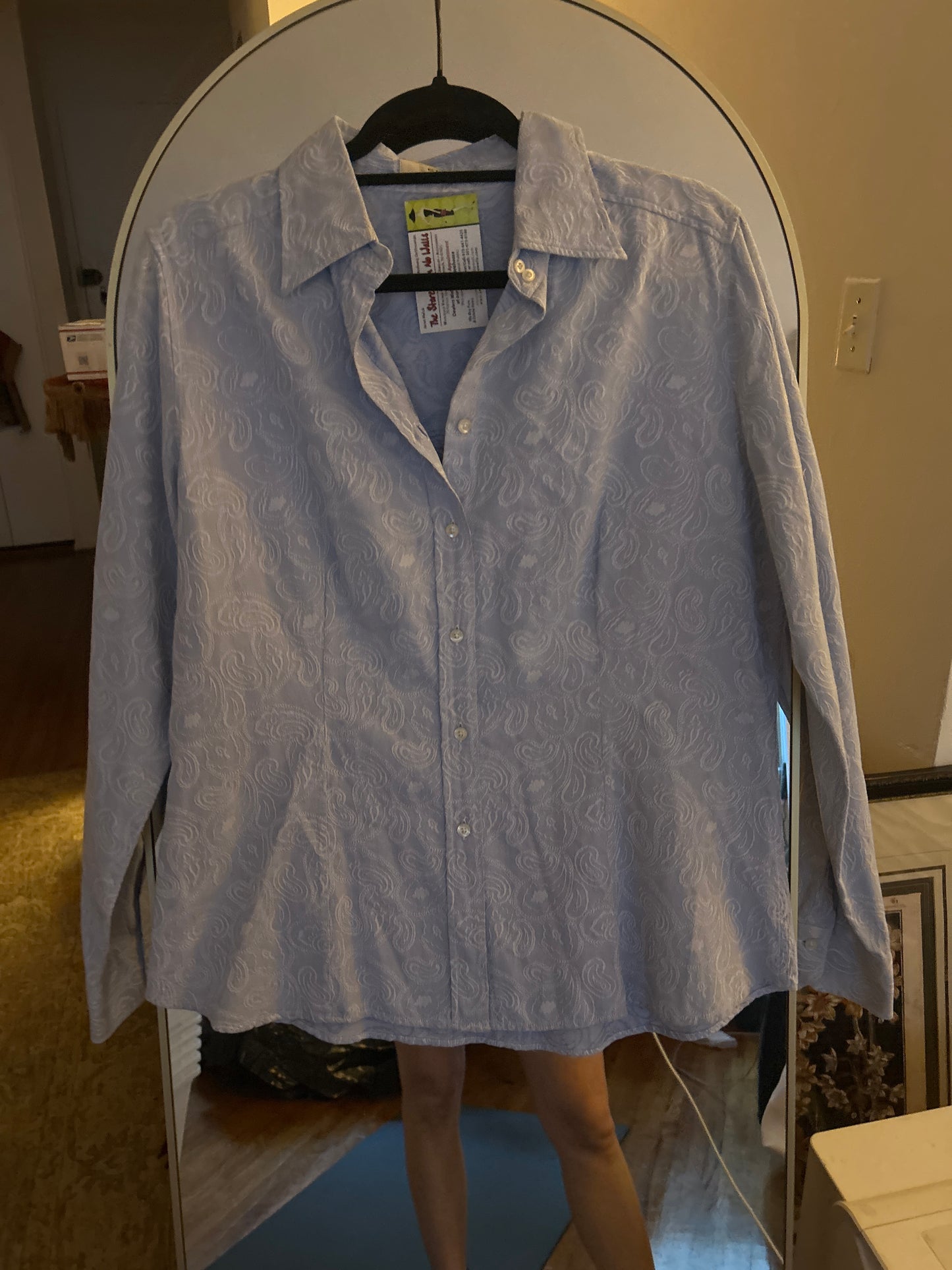 Metro blue blouse JM 296