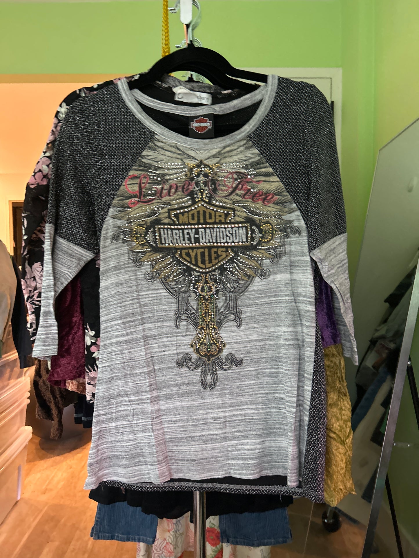 Harley Davidson long sleeve top