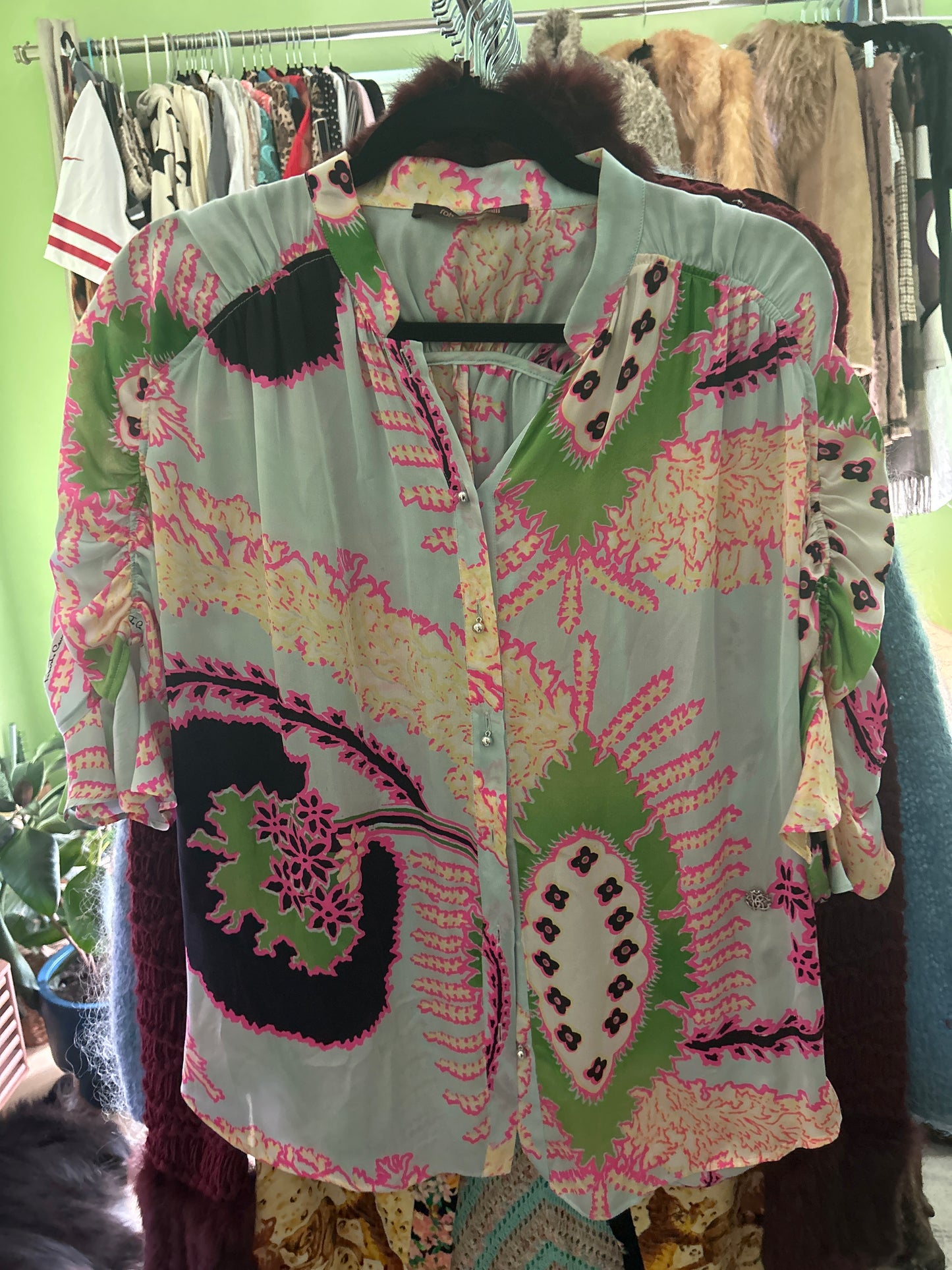Roberto cavalli printed top