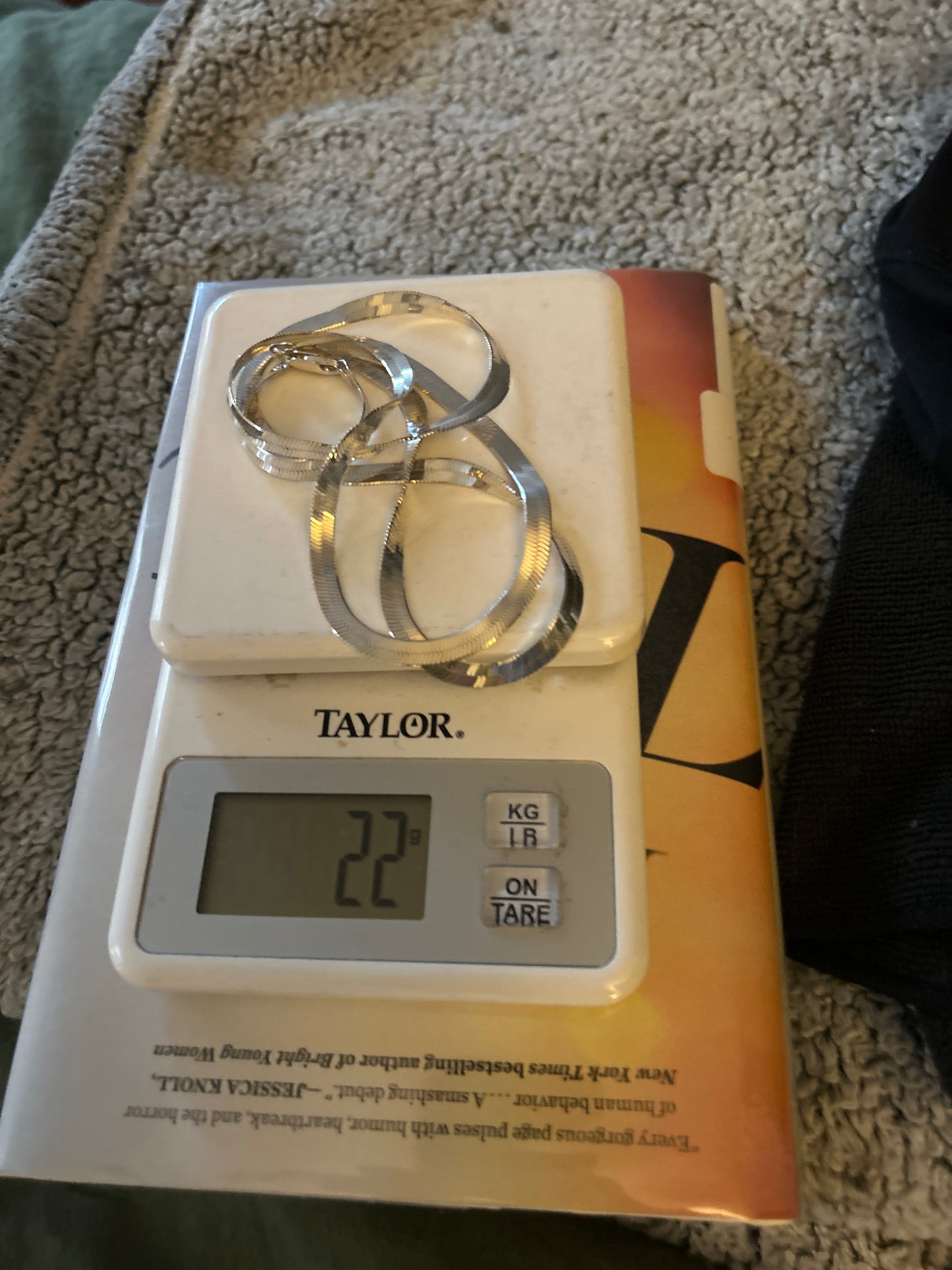 Flat snake chain 22g 015097