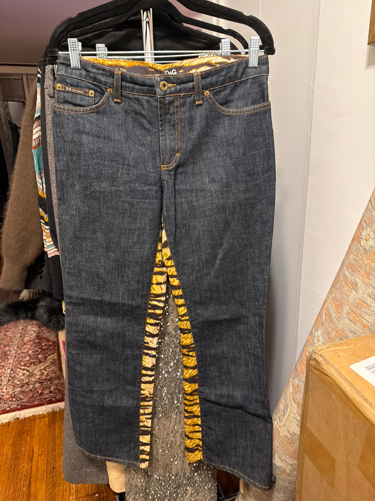 D&G leopard denim JM 62