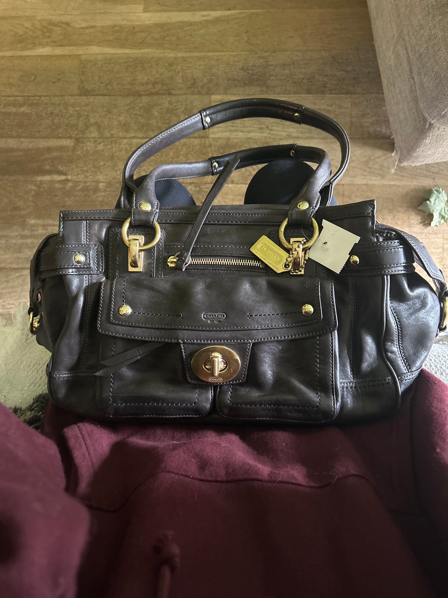 Coach Hampton's Lindsay satchel bag