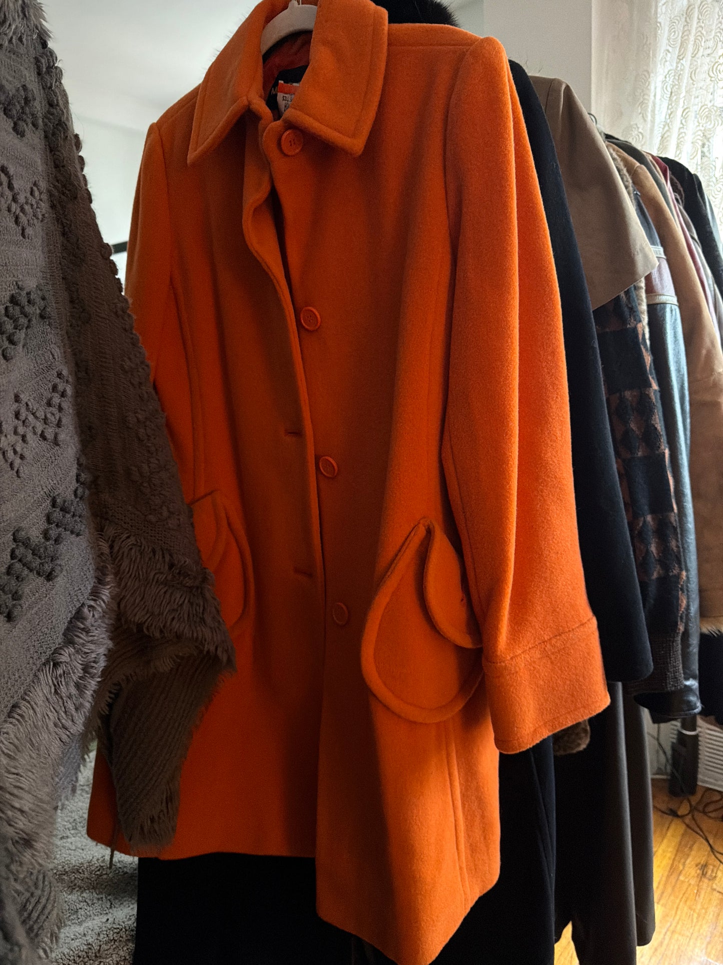 Metrostyle orange jacket