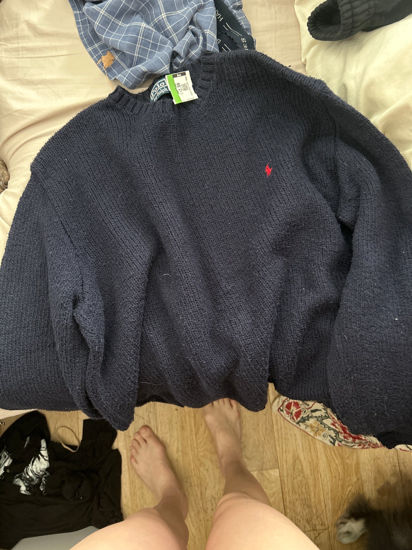 Ralph Lauren navy sweater