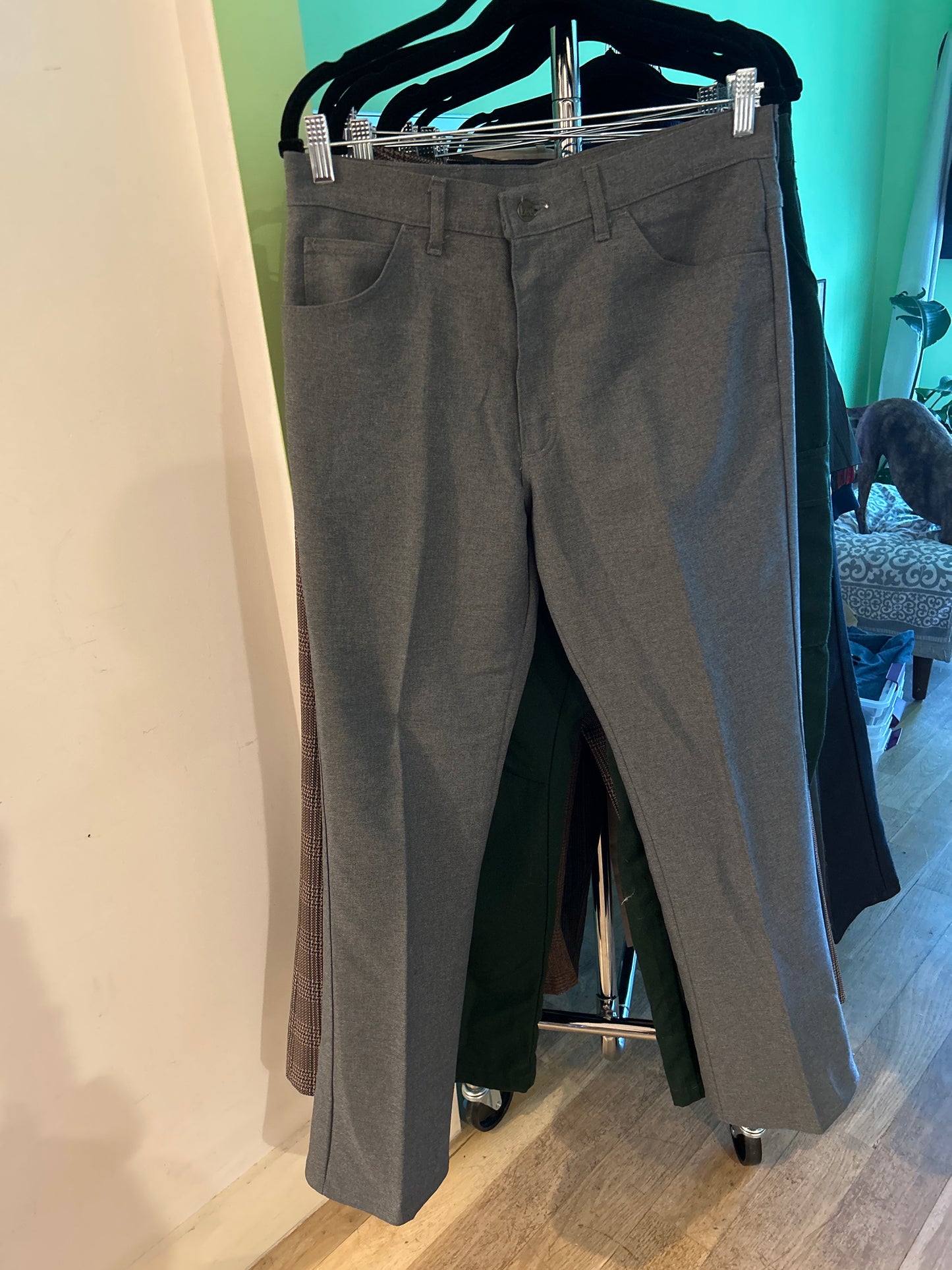 Lee grey trousers sz 33