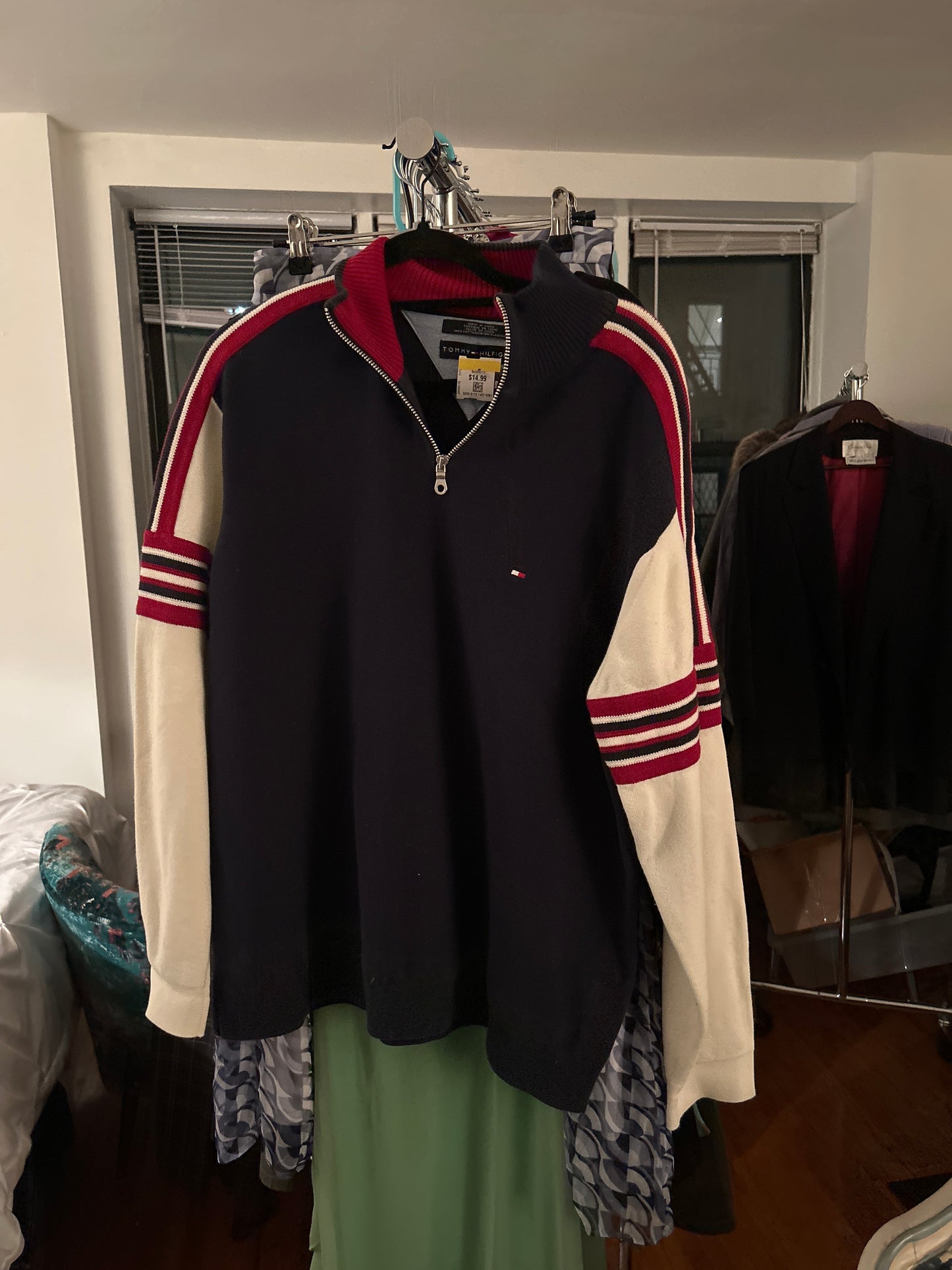 Tommy Hilfiger quarter zip sweater