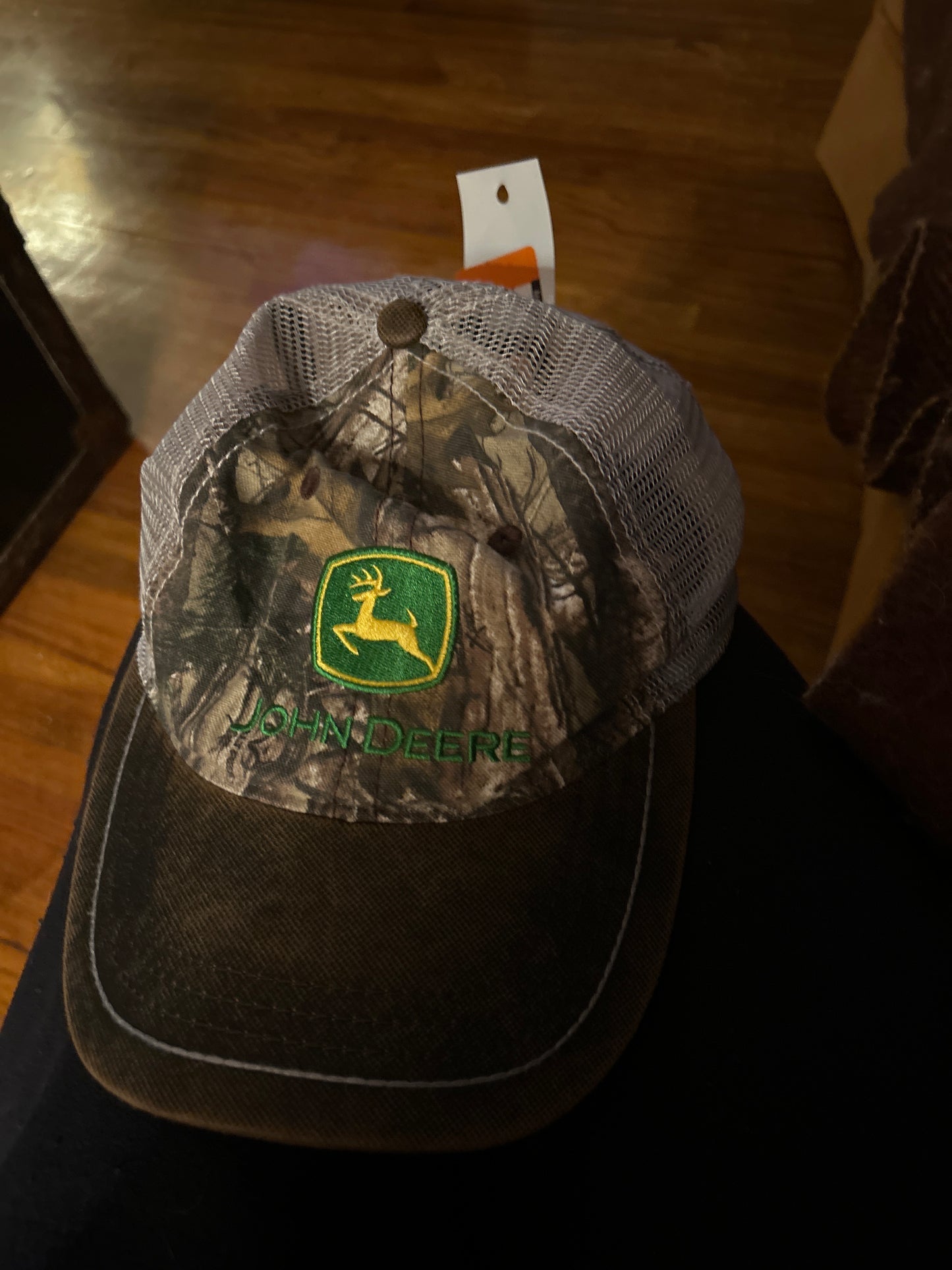 John Deere camo hat