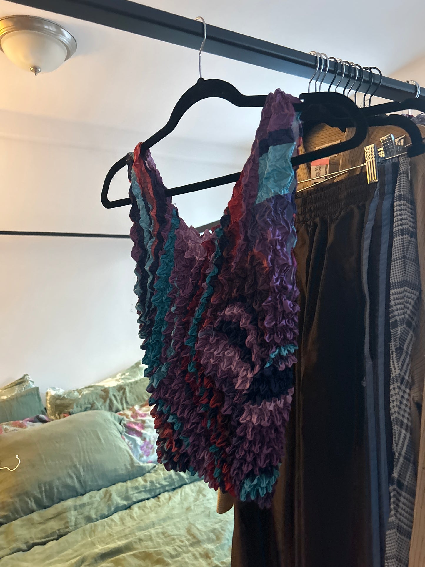 Scrunchy tank top