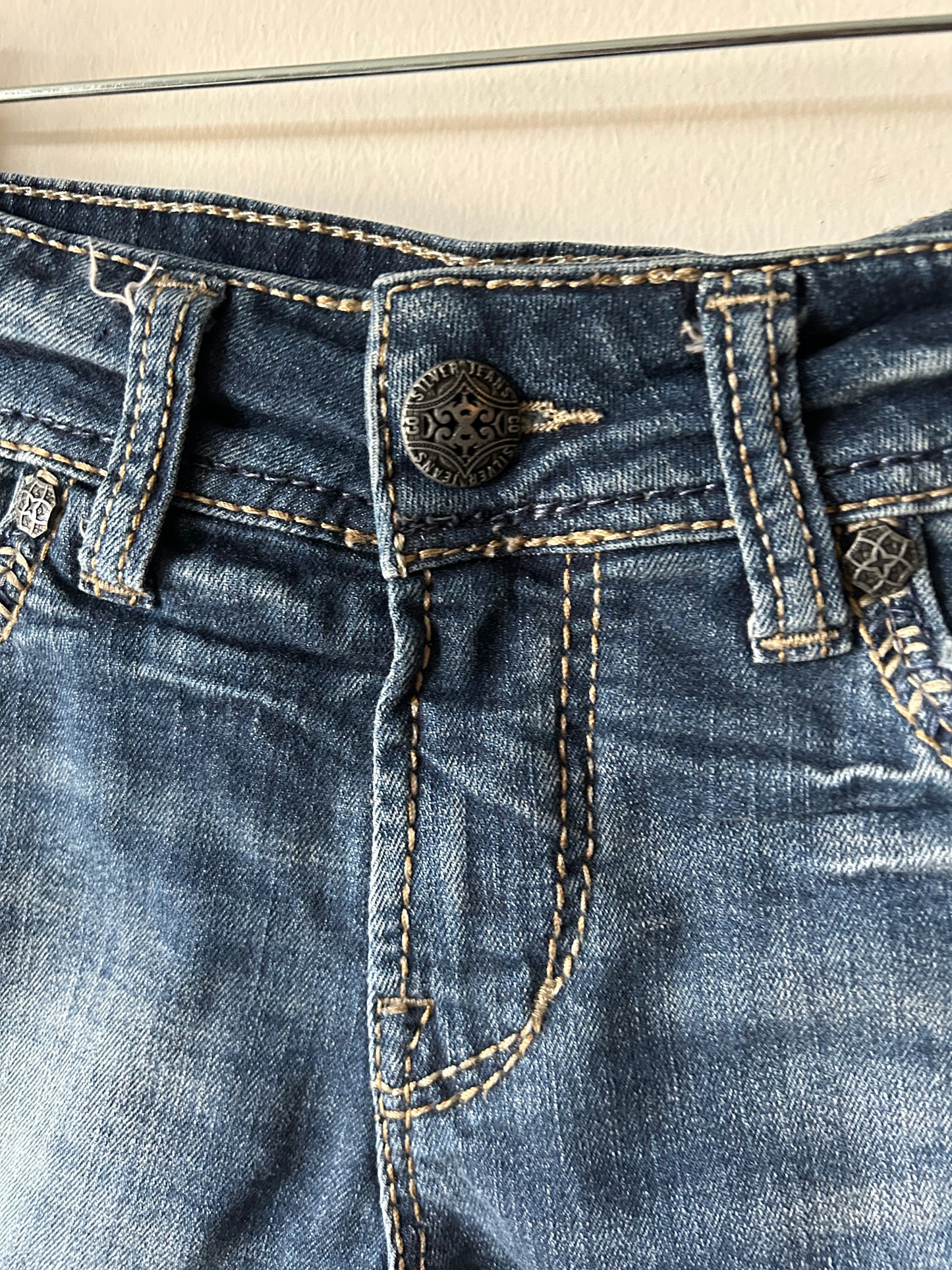 y2k denim short shorts