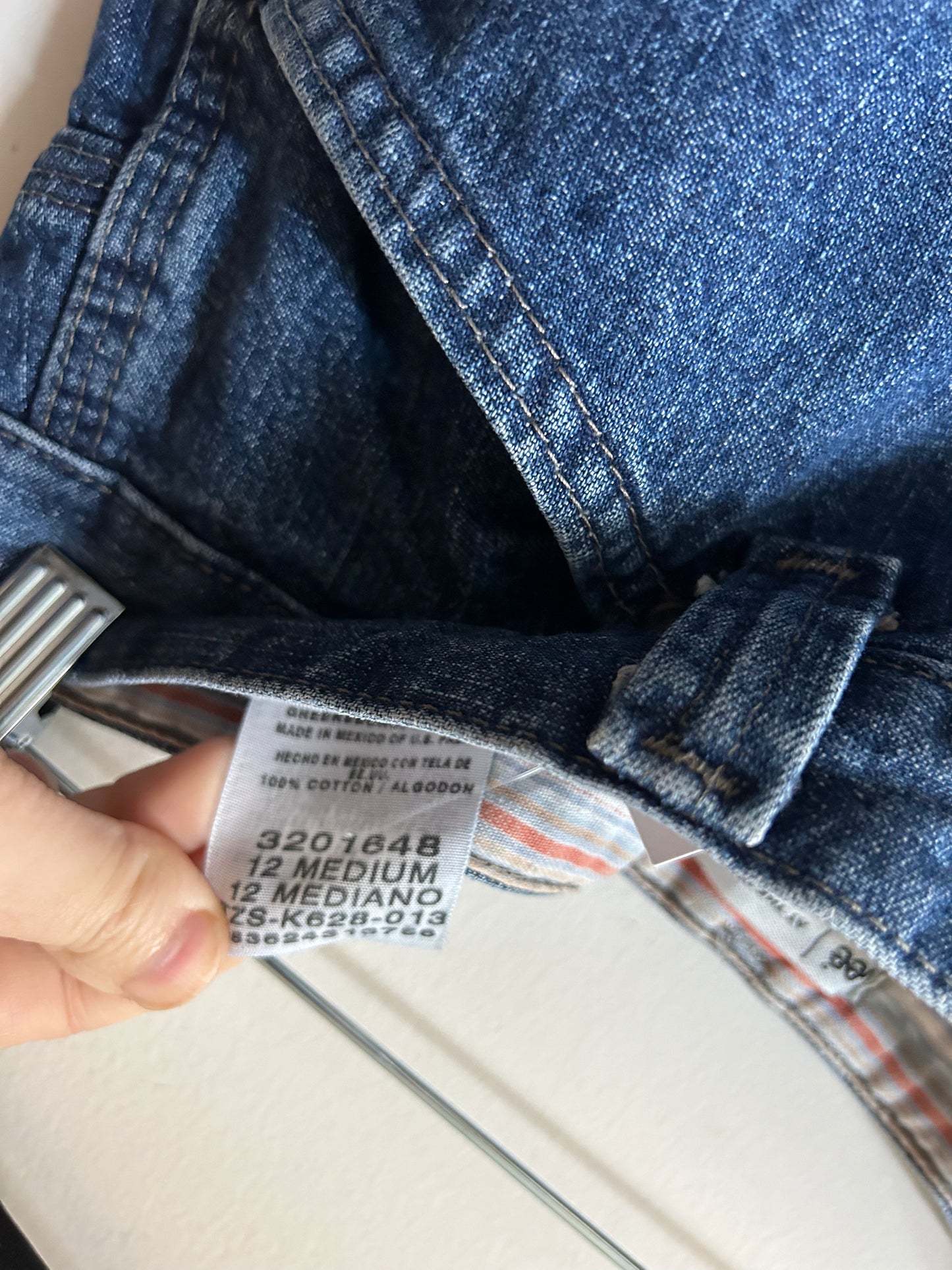 y2k Lee denim shorts/cropped pants
