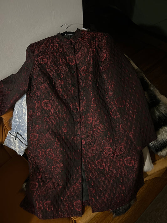 Laura Ashley has one coat