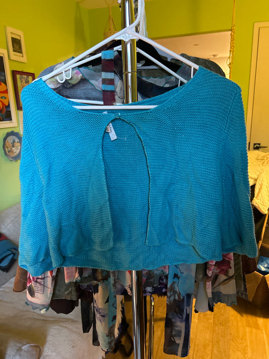 Max Mara teal top