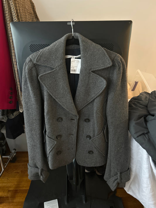 Diane Von Furstenberg grey jacket