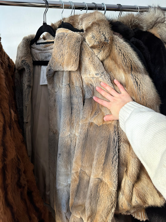 Sheared mink jacket JM 26