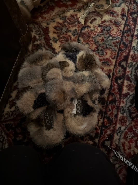 Joco fur slipper JM 71