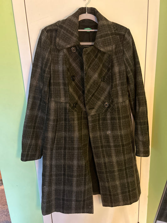 Grey plaid jacket