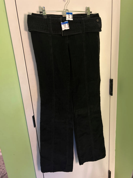 Navy corduroy pants