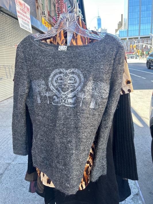 Cavalli grey sweater 0150BV