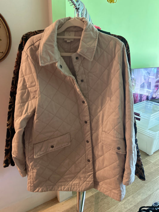 Joie quilted chore coat