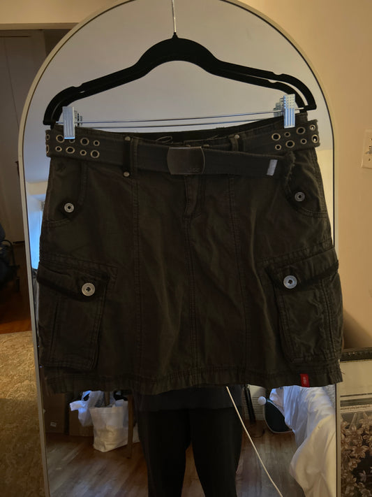 EDC grey 1998 cargo skirt